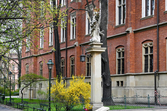 umk_4215.jpg-wiosna, Planty, Kraków, kwiaty, drzewa, zielono, zieleń, ludzie, miasto, 2023