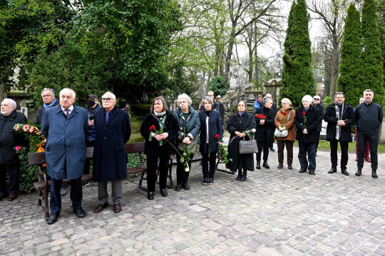 umk_5942.jpg-Zuziak, Zbigniew, wiceprezydent, profesor, Majchrowski, Cmentarz, Rakowicki