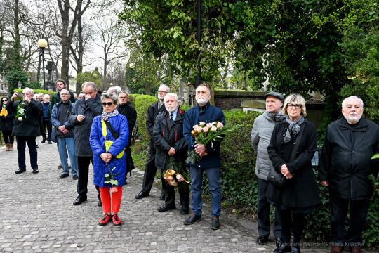 umk_5945.jpg-Zuziak, Zbigniew, wiceprezydent, profesor, Majchrowski, Cmentarz, Rakowicki