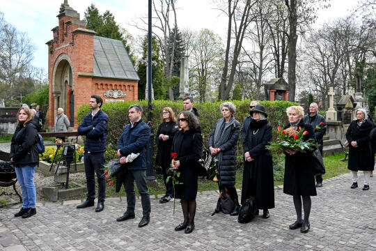 umk_5946.jpg-Zuziak, Zbigniew, wiceprezydent, profesor, Majchrowski, Cmentarz, Rakowicki