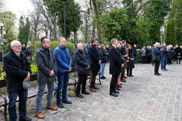 umk_5947.jpg-Zuziak, Zbigniew, wiceprezydent, profesor, Majchrowski, Cmentarz, Rakowicki