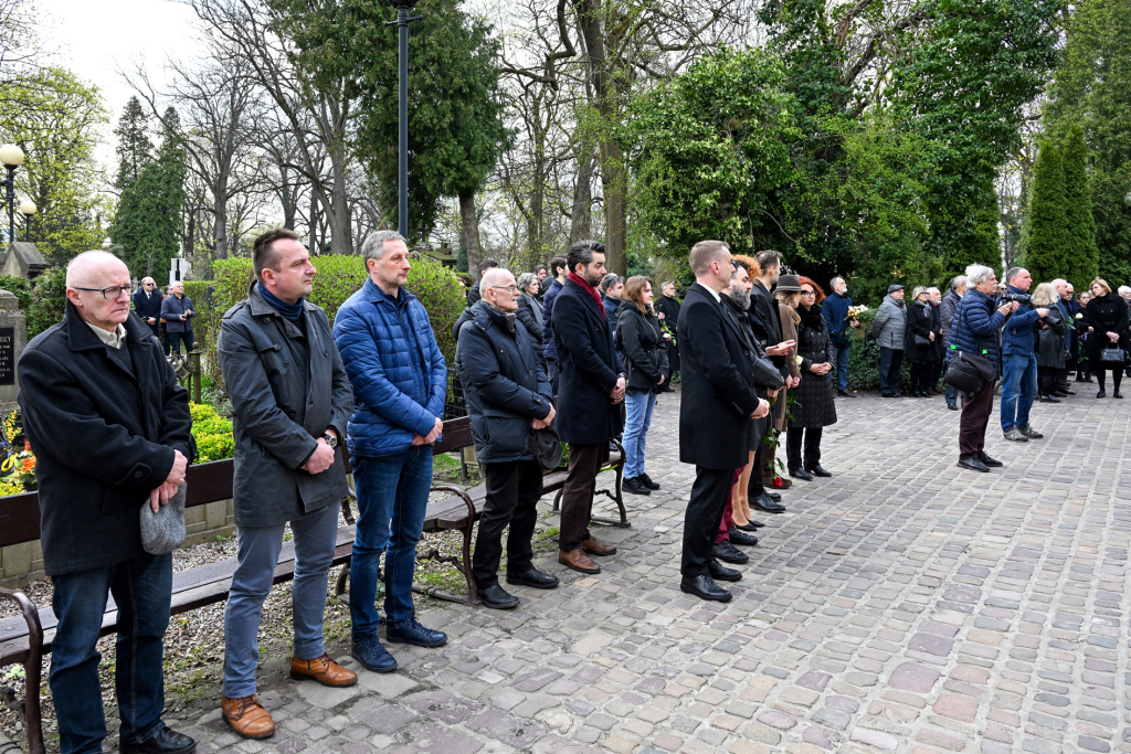 umk_5947.jpg-Zuziak, Zbigniew, wiceprezydent, profesor, Majchrowski, Cmentarz, Rakowicki  Autor: P. Wojnarowski