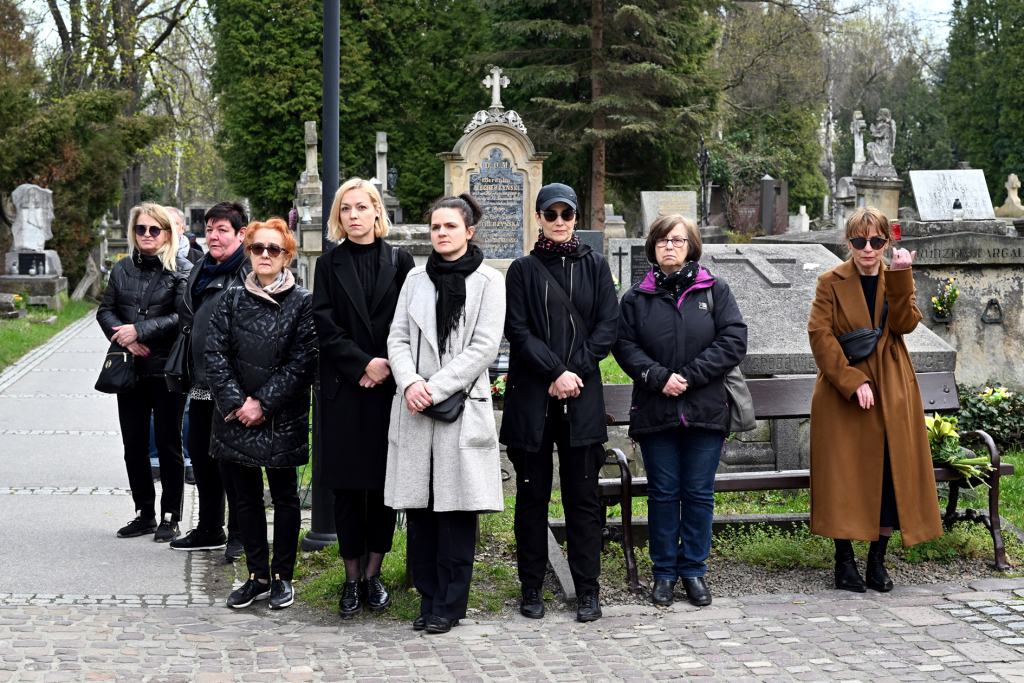 umk_5951.jpg-Zuziak, Zbigniew, wiceprezydent, profesor, Majchrowski, Cmentarz, Rakowicki  Autor: P. Wojnarowski