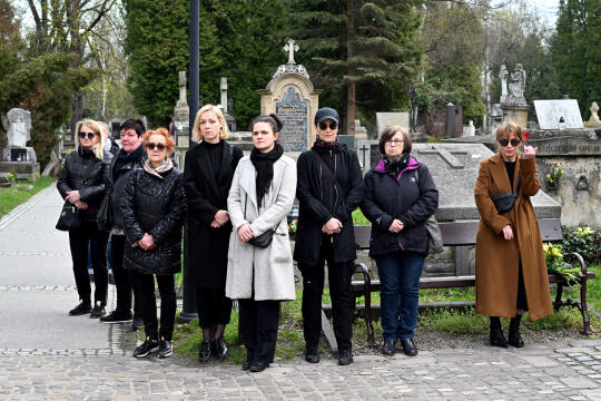 umk_5951.jpg-Zuziak, Zbigniew, wiceprezydent, profesor, Majchrowski, Cmentarz, Rakowicki