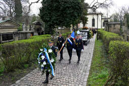 umk_6041.jpg-Zuziak, Zbigniew, wiceprezydent, profesor, Majchrowski, Cmentarz, Rakowicki