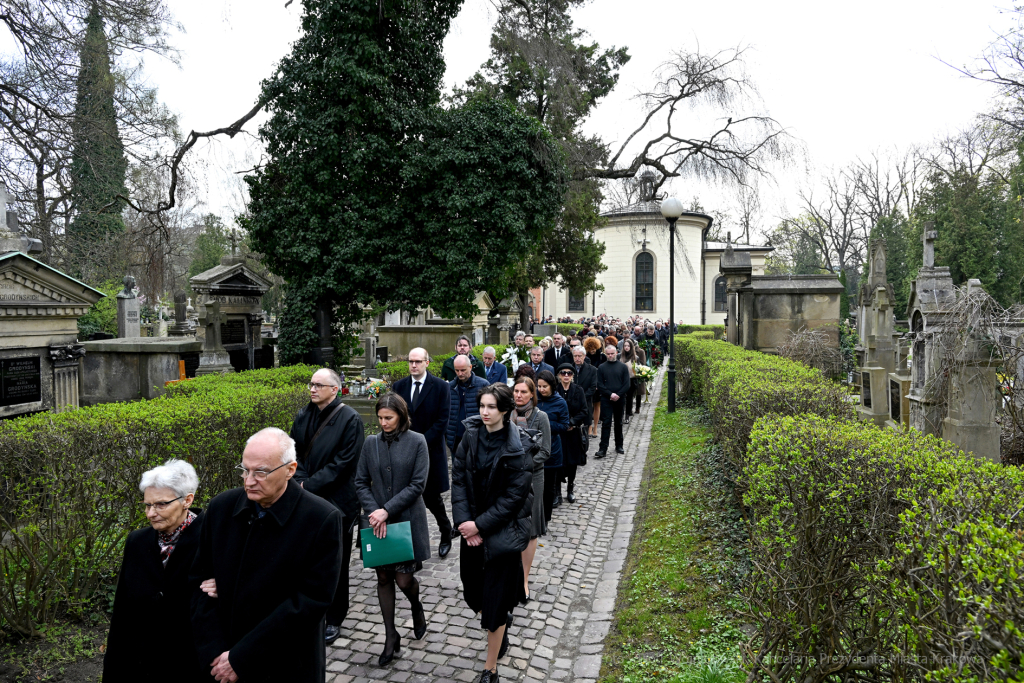umk_6093.jpg-Zuziak, Zbigniew, wiceprezydent, profesor, Majchrowski, Cmentarz, Rakowicki  Autor: P. Wojnarowski