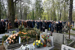 umk_6297.jpg-Zuziak, Zbigniew, wiceprezydent, profesor, Majchrowski, Cmentarz, Rakowicki
