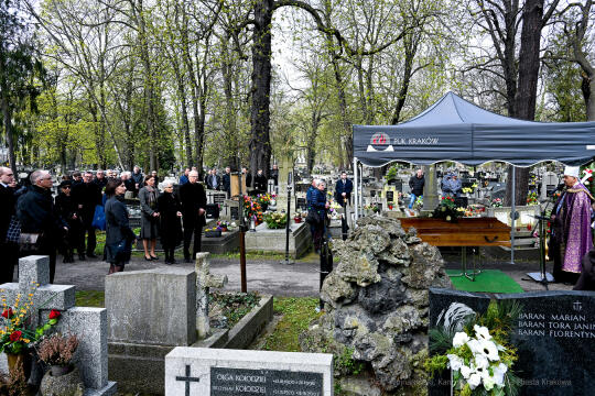 umk_6299.jpg-Zuziak, Zbigniew, wiceprezydent, profesor, Majchrowski, Cmentarz, Rakowicki