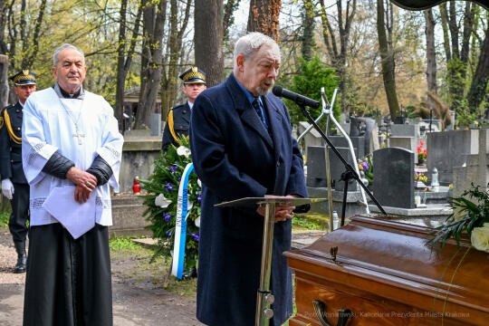 umk_6306.jpg-Zuziak, Zbigniew, wiceprezydent, profesor, Majchrowski, Cmentarz, Rakowicki