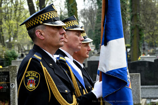 umk_6423.jpg-Zuziak, Zbigniew, wiceprezydent, profesor, Majchrowski, Cmentarz, Rakowicki