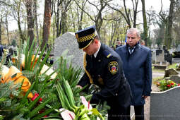 umk_6497.jpg-Zuziak, Zbigniew, wiceprezydent, profesor, Majchrowski, Cmentarz, Rakowicki