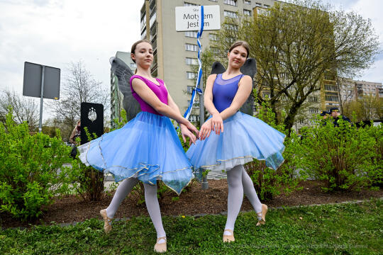 Irena, Jarocka, skwer, Motylem, Jestem, Kośmider, Prokocim, otwarcie, Fijałkowska, mieszkańcy, 20