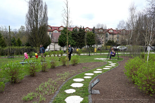 Irena, Jarocka, skwer, Motylem, Jestem, Kośmider, Prokocim, otwarcie, Fijałkowska, mieszkańcy, 20