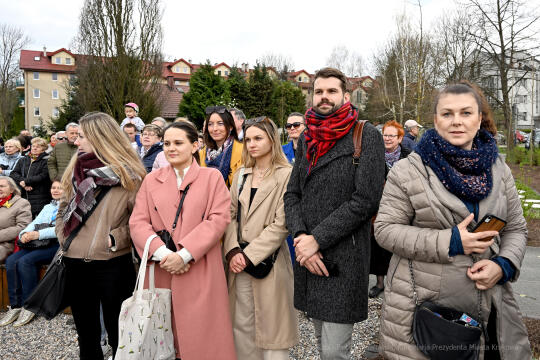 Irena, Jarocka, skwer, Motylem, Jestem, Kośmider, Prokocim, otwarcie, Fijałkowska, mieszkańcy, 20