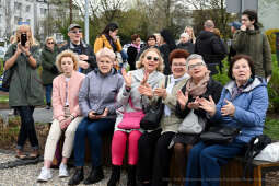 Irena, Jarocka, skwer, Motylem, Jestem, Kośmider, Prokocim, otwarcie, Fijałkowska, mieszkańcy, 20