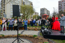 Irena, Jarocka, skwer, Motylem, Jestem, Kośmider, Prokocim, otwarcie, Fijałkowska, mieszkańcy, 20