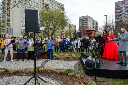 Irena, Jarocka, skwer, Motylem, Jestem, Kośmider, Prokocim, otwarcie, Fijałkowska, mieszkańcy, 20