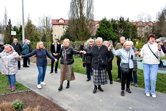 Irena, Jarocka, skwer, Motylem, Jestem, Kośmider, Prokocim, otwarcie, Fijałkowska, mieszkańcy, 20