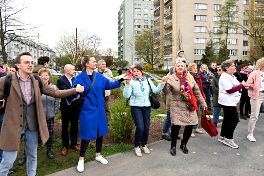 Irena, Jarocka, skwer, Motylem, Jestem, Kośmider, Prokocim, otwarcie, Fijałkowska, mieszkańcy, 20