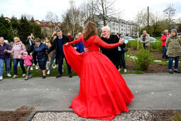Irena, Jarocka, skwer, Motylem, Jestem, Kośmider, Prokocim, otwarcie, Fijałkowska, mieszkańcy, 20