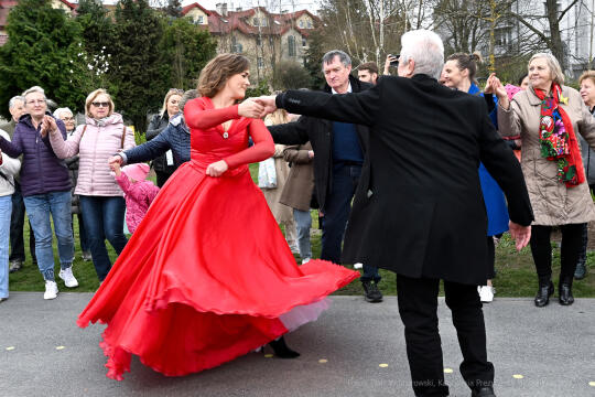 Irena, Jarocka, skwer, Motylem, Jestem, Kośmider, Prokocim, otwarcie, Fijałkowska, mieszkańcy, 20