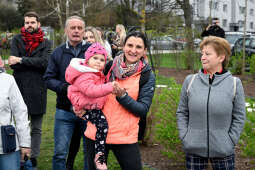 Irena, Jarocka, skwer, Motylem, Jestem, Kośmider, Prokocim, otwarcie, Fijałkowska, mieszkańcy, 20