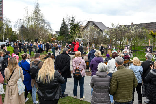 Irena, Jarocka, skwer, Motylem, Jestem, Kośmider, Prokocim, otwarcie, Fijałkowska, mieszkańcy, 20
