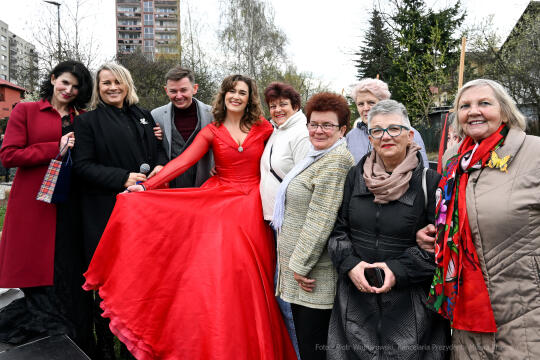 Irena, Jarocka, skwer, Motylem, Jestem, Kośmider, Prokocim, otwarcie, Fijałkowska, mieszkańcy, 20