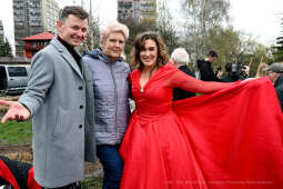 Irena, Jarocka, skwer, Motylem, Jestem, Kośmider, Prokocim, otwarcie, Fijałkowska, mieszkańcy, 20