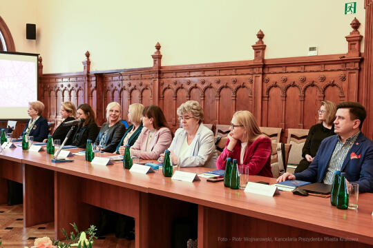 Unia Miast Polskich, Unia, Miast, Polskich, Korfel-Jasińska, Anna, spotkanie, Kraków, 2023, Komisj