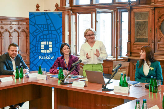 Unia Miast Polskich, Unia, Miast, Polskich, Korfel-Jasińska, Anna, spotkanie, Kraków, 2023, Komisj