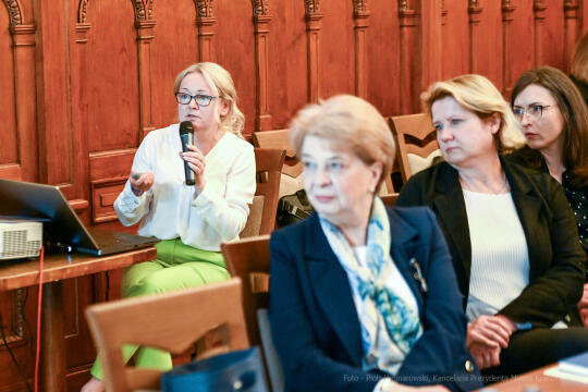 Unia Miast Polskich, Unia, Miast, Polskich, Korfel-Jasińska, Anna, spotkanie, Kraków, 2023, Komisj