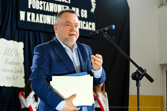 jubileusz, SP, 68, Jerzy, Bińczycki, Kośmider, Kulig, Stochel, Jerzyki, Mędrzyk, Straż Miejska, 