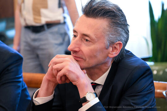 umk_2300.jpg-Spotkanie, posłowie, SLD, Sojusz Lewicy Demokratycznej, Czarzasty, Gdula, Majchrowski