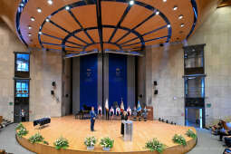 Jubileusz, szkoła, 4, nr 4, SP, Podstawowa, Kraków, Korfel-Jasińska, Honoris Gratia, 150 lat, Aud