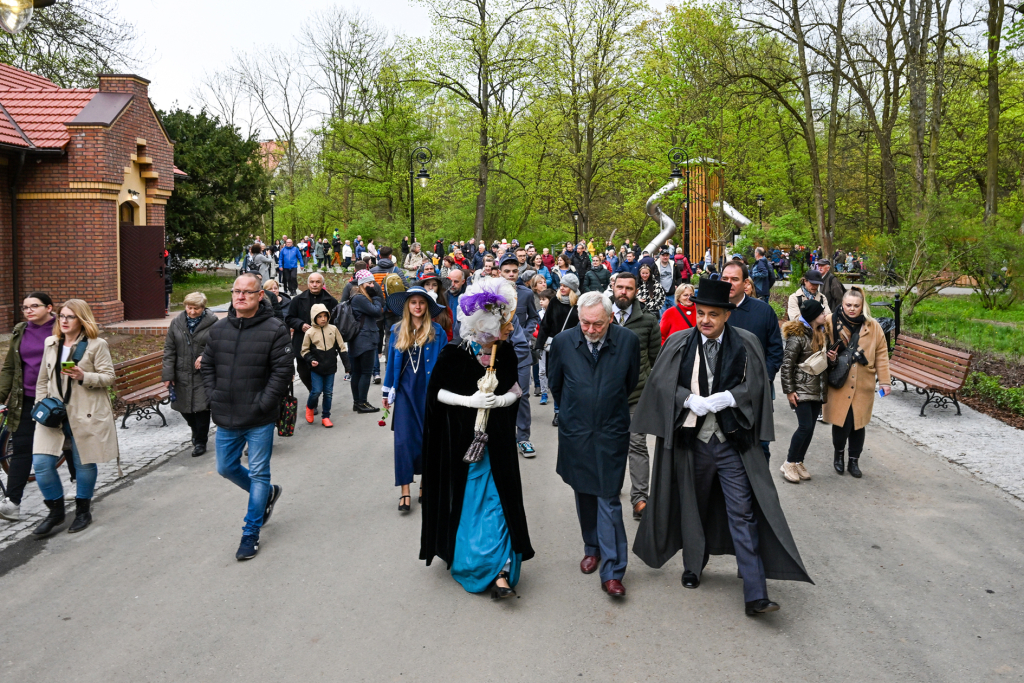 otwarcie, rewitalizacja, park, Bednarskiego, Bednarski, Podgórze, Majchrowski, Kempf, Kojs, 2023  Autor: P. Wojnarowski