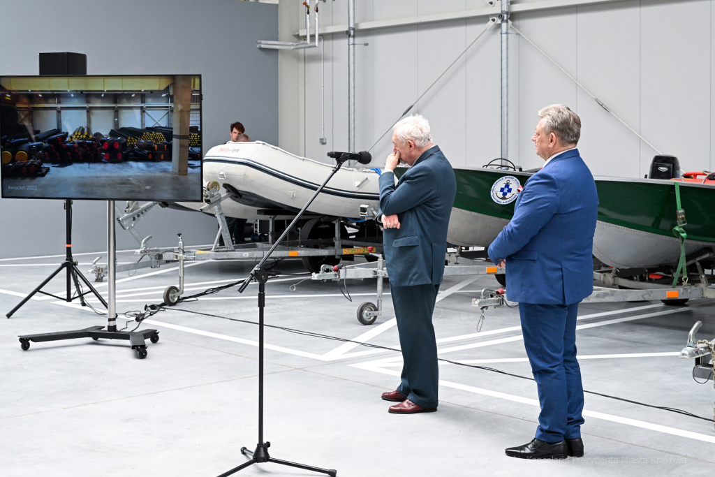 Miejski, Mgazyn, Przeciwpowodziowy, Prezentacja, przegląd, powódź, ochrona, Siwka, Majchrowski, M  Autor: P. Wojnarowski