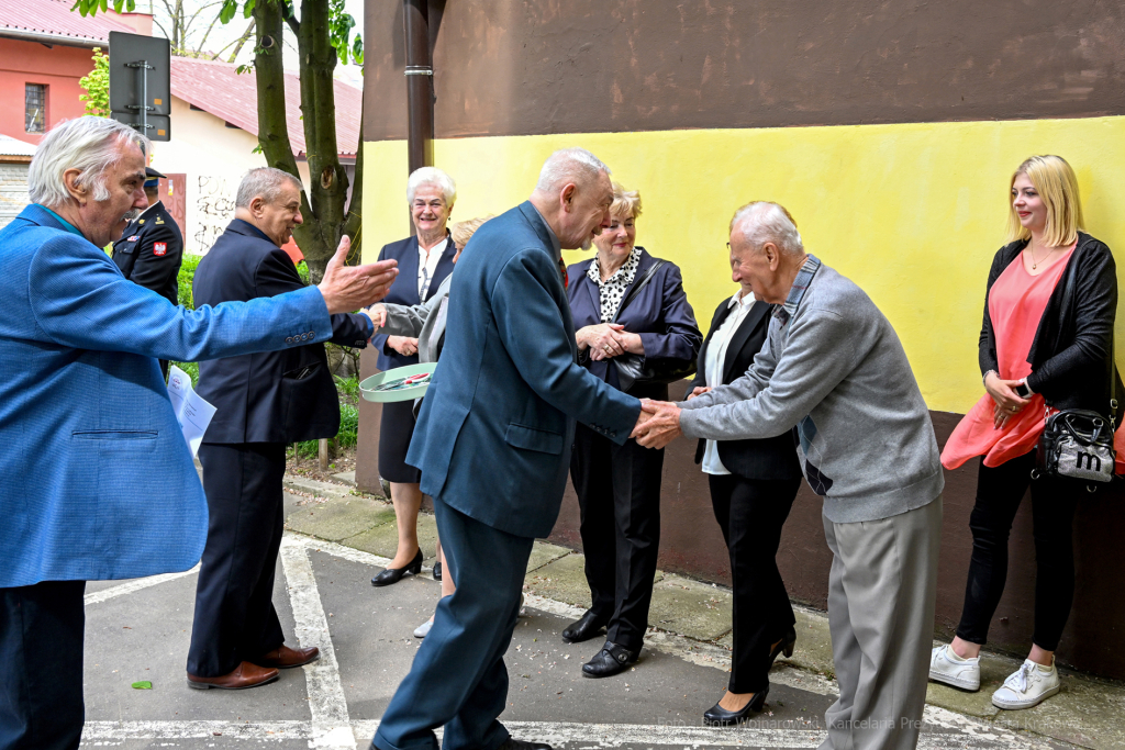 Grelecki, Majchrowski, seniorzy, CAS, Centrum Aktywności Seniorów, Mistrzejowice Nowe 6, otwarcie  Autor: P. Wojnarowski