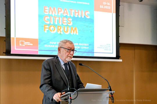 Mjchrowski, Gabryś, Forum, Miast, Empatycznych, 2023, Kraków,równość, gender, emaptia, Krzyszto