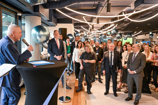 Inauguracja krakowskiego oddziału firmy o globalnym zasięgu – project.44, z udziałem Prezydenta