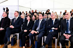 wmurowanie, kamienia, węgielnego,  Kampus, Medyczny, UJ, Prokocim, Majchrowski, Morawiecki, Wasserm