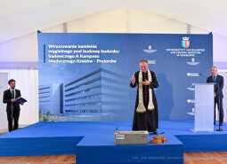 wmurowanie, kamienia, węgielnego,  Kampus, Medyczny, UJ, Prokocim, Majchrowski, Morawiecki, Wasserm