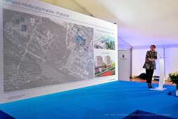 wmurowanie, kamienia, węgielnego,  Kampus, Medyczny, UJ, Prokocim, Majchrowski, Morawiecki, Wasserm