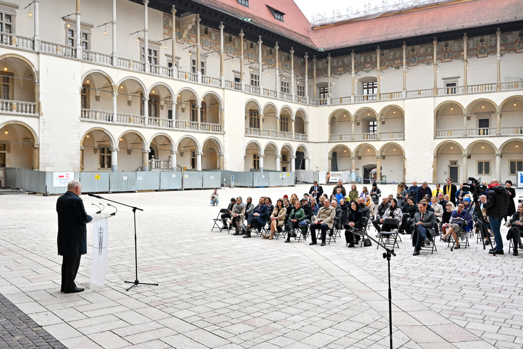 umk_5672.jpg-Wawel, Majchrowski, Noc Muzeów, inauguracja, Betlej, HG, 2023, XIX, Edycja  Autor: P. Wojnarowski