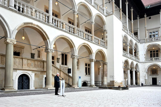 umk_5676.jpg-Wawel, Majchrowski, Noc Muzeów, inauguracja, Betlej, HG, 2023, XIX, Edycja