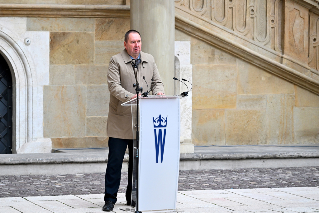 umk_5779.jpg-Wawel, Majchrowski, Noc Muzeów, inauguracja, Betlej, HG, 2023, XIX, Edycja  Autor: P. Wojnarowski