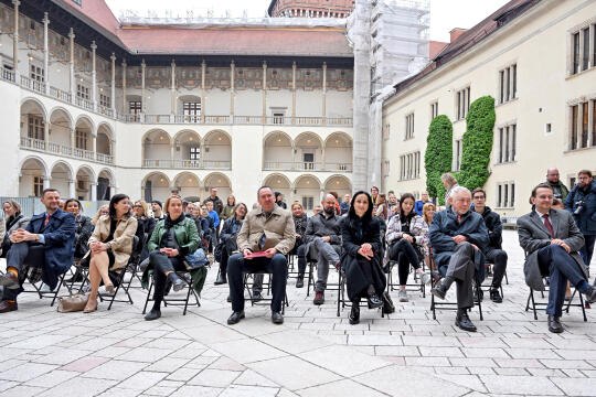 umk_5822.jpg-Wawel, Majchrowski, Noc Muzeów, inauguracja, Betlej, HG, 2023, XIX, Edycja