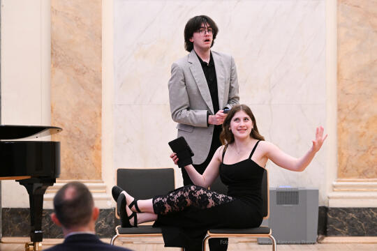 jubileusz, 50 lat, Rochester, partnerstwo, koncert, Opera, Nazareth, College, chór, koncert, aula, 