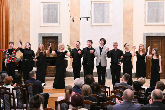 jubileusz, 50 lat, Rochester, partnerstwo, koncert, Opera, Nazareth, College, chór, koncert, aula, 