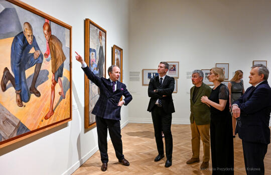Wystawa, Vilnus, Wilno, Majchrowski, Gliński, MNK, 2023, Vilne, otwarcie, Muzeum Narodowe